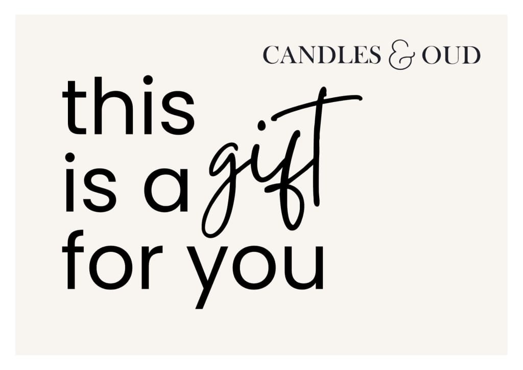 Candles & Oud Gift Card