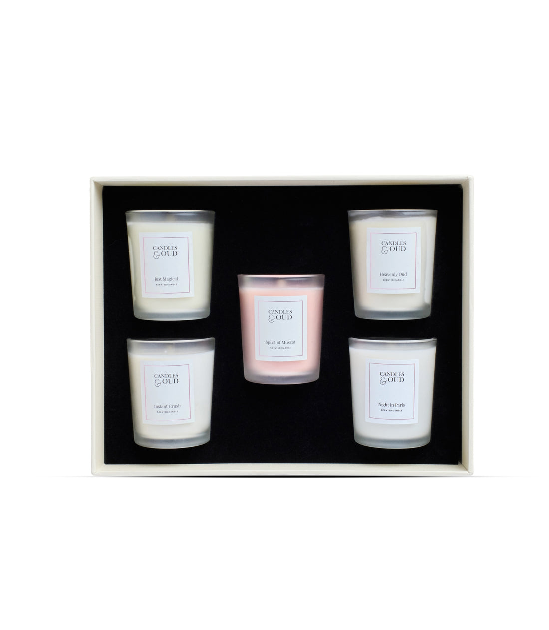 5 Pack Miniature Candle Set