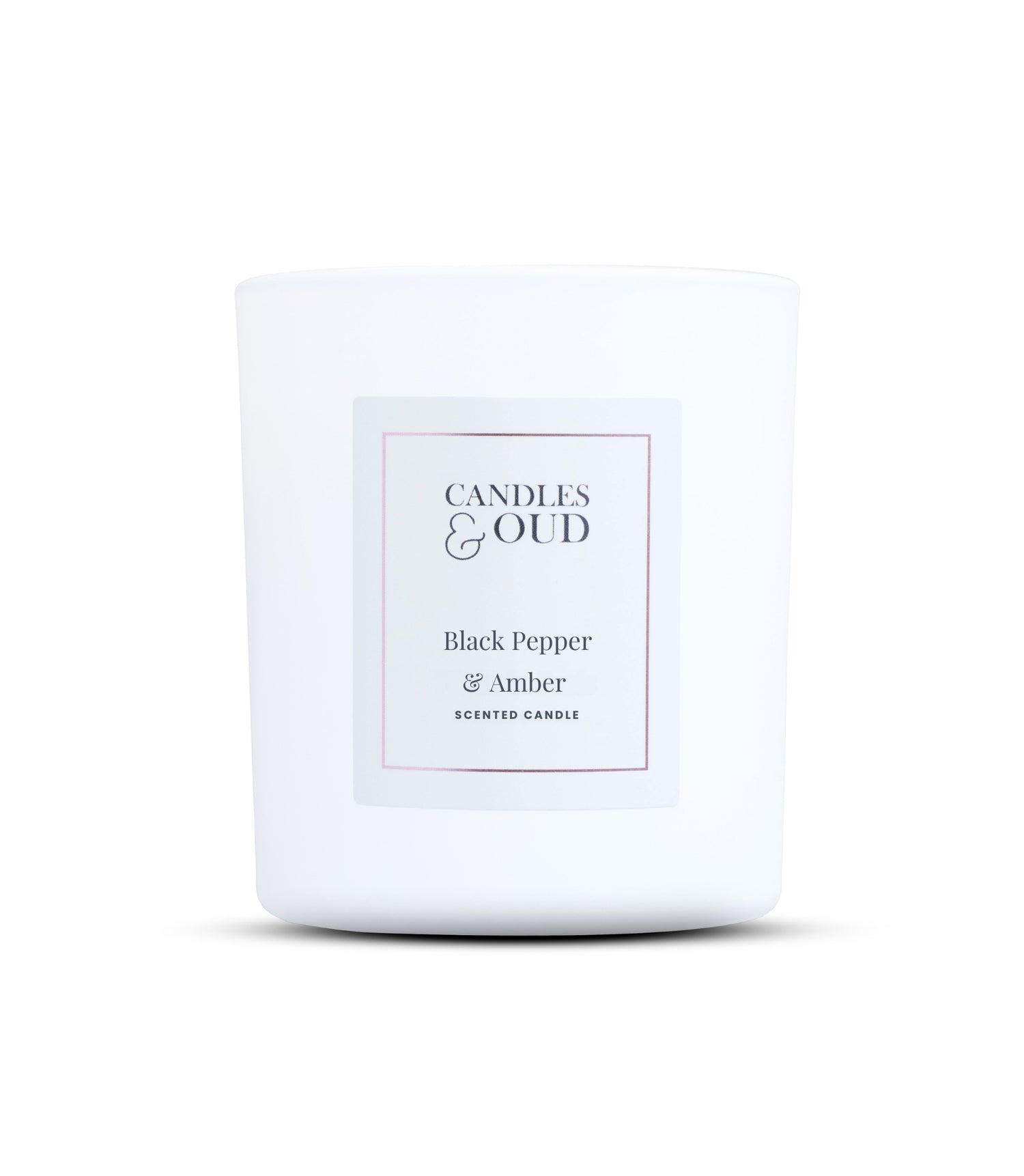 Black Pepper &amp; Amber Candle