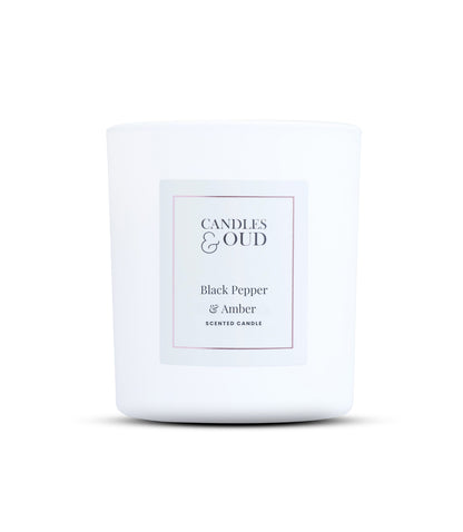 Black Pepper &amp; Amber Candle