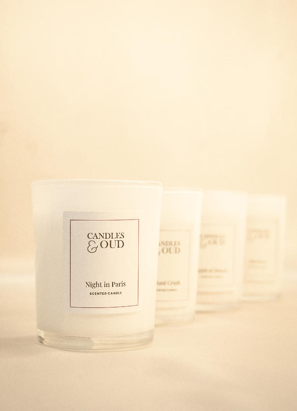 Aromas Collection: 4 Mini Candles