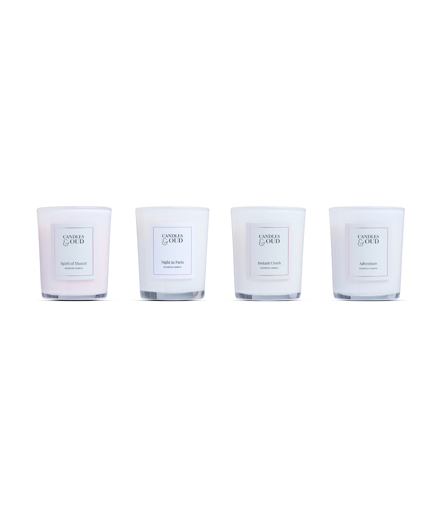 Aromas Collection - 4 Mini Candles