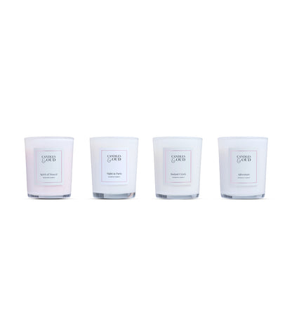 Aromas Collection: 4 Mini Candles