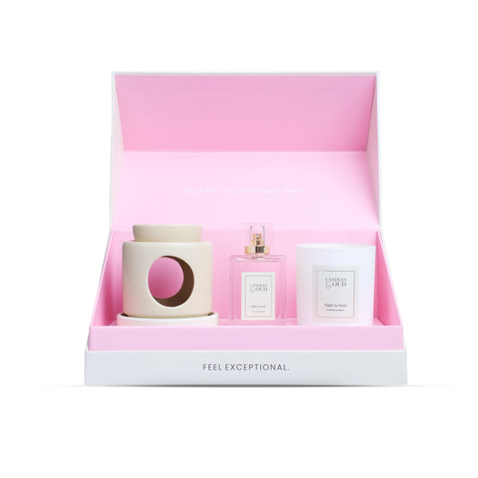 Valentine's Gift Set - Eau de Parfum, Candle, Wax Melter