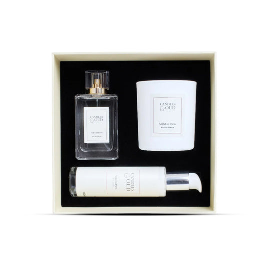 Eau de Parfum, Candle & Body Lotion Gift Set
