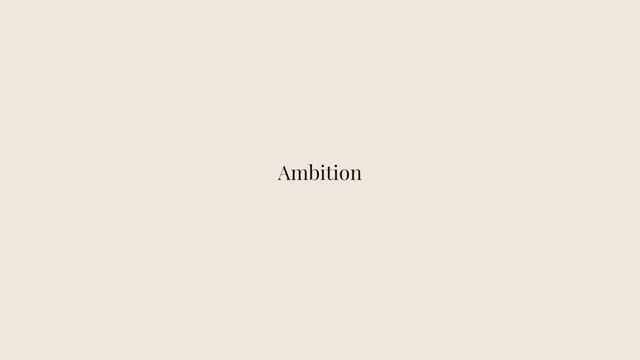 Ambition Eau De Parfum